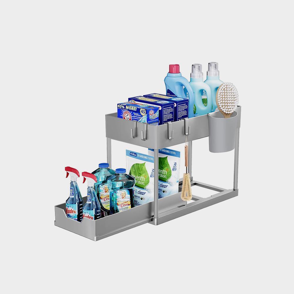 Under Sink Organizers and Storage Pull Out Sliding Drawer, Multi-purpose for Kitchen - Image 2